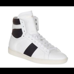 Saint Laurent High Top Sneakers